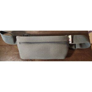 Gertex Taupe Brown Belt Fanny Pack, Adjustable Strap Travel Vacation Zip Close
